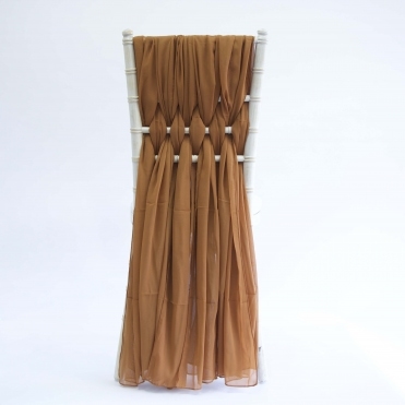 Chiffon Drape Weave Set of 5 Terracotta