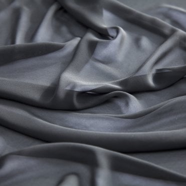 Chiffon Fabric Black 50m Roll