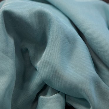 Chiffon Fabric Dusty Blue