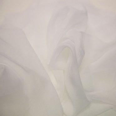 Chiffon Fabric Ivory