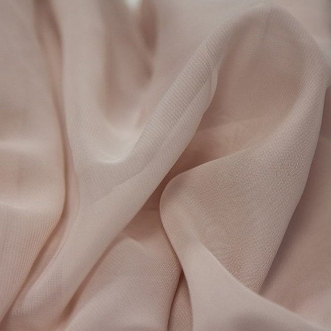 Chiffon Fabric Pale Pink