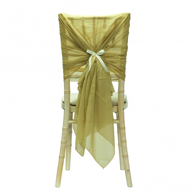 Chiffon Hoods Only Antique Gold