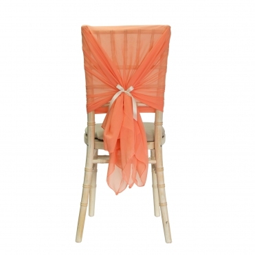Chiffon Hoods Only Coral