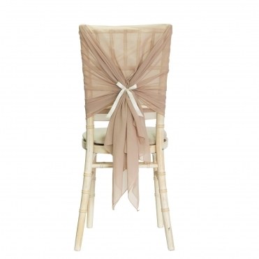 Chiffon Hoods Only Dusky Pink