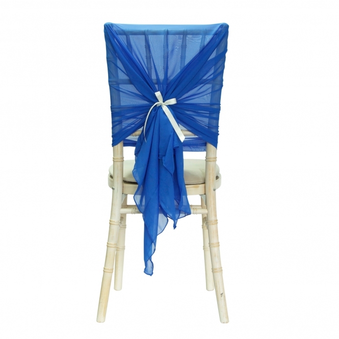 Chiffon Hoods Only Royal Blue
