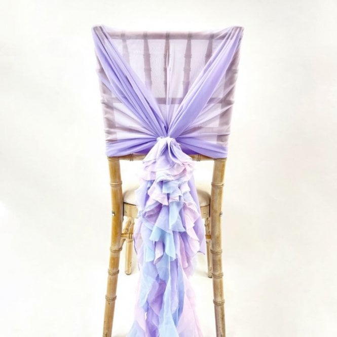 Chiffon Hoods With Ruffles Unicorn