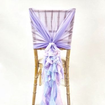 Chiffon Hoods With Ruffles Unicorn