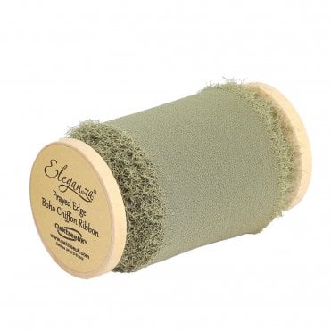 Chiffon Ribbon Boho Eucalyptus