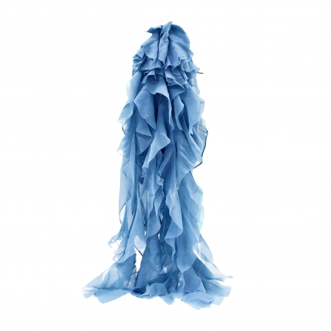 Chiffon Ruffles Only Periwinkle
