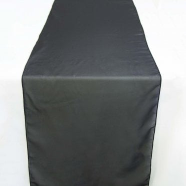 Chiffon Table Runners Large Black