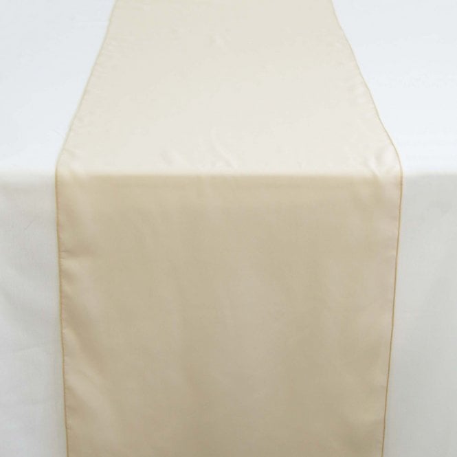 Chiffon Table Runners Large Champagne