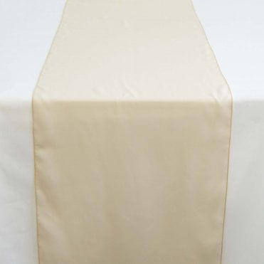 Chiffon Table Runners Large Champagne
