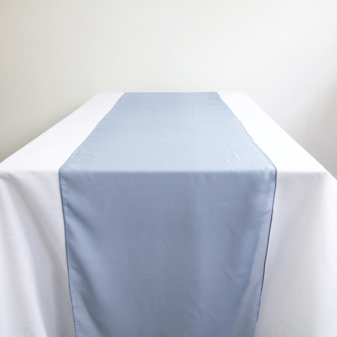 Chiffon Table Runners Large Dusty Blue