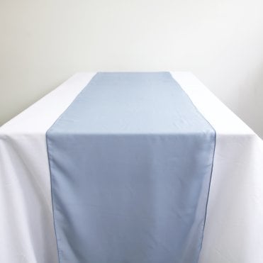 Chiffon Table Runners Large Dusty Blue