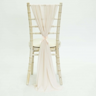 Chiffon Vertical Drops Seashell