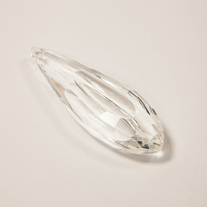 Clear Beveled Crystal Drop 120mm