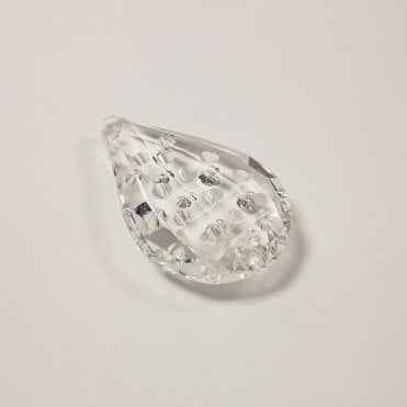 Clear Trendy Crystal Drop 76mm