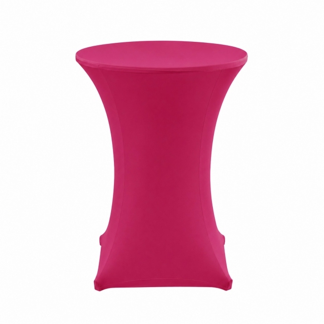 Cocktail Lycra Table Covers Size A Fuchsia