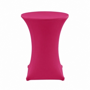 Cocktail Lycra Table Covers Size A Fuchsia