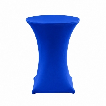Cocktail Lycra Table Covers Size A Royal Blue