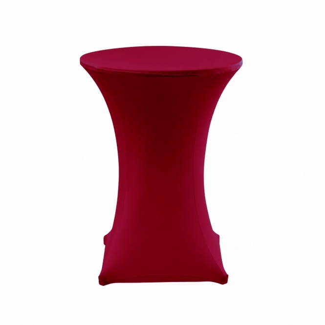 Cocktail Lycra Table Covers Size B Garnet
