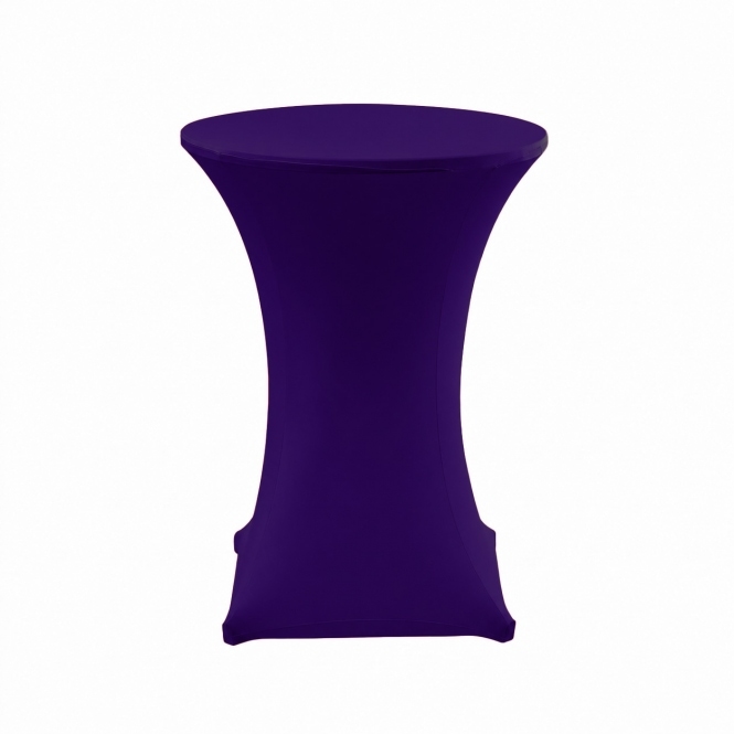 Cocktail Lycra Table Covers Size B Purple
