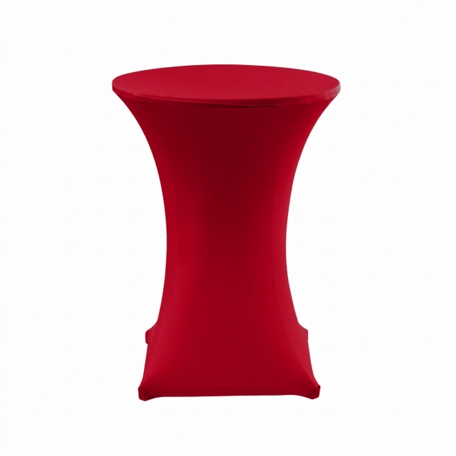 Cocktail Lycra Table Covers Size B Red