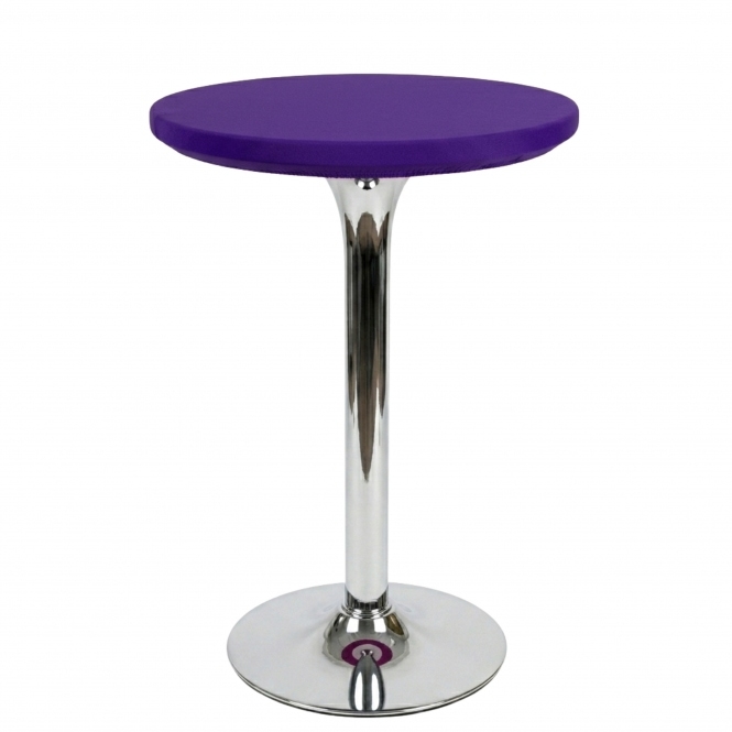Cocktail Lycra Table Toppers Size A Purple