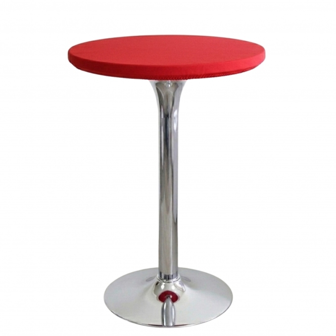 Cocktail Lycra Table Toppers Size B Red