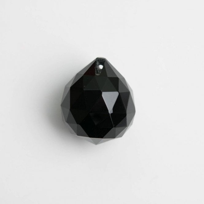 Crystal Drop Ball 40mm - Black
