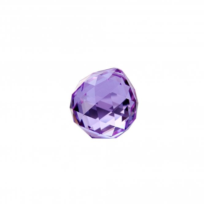 Crystal Drop Ball 40mm - Purple