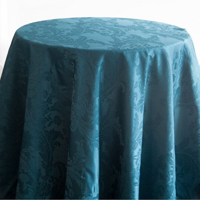Damask 120 Tablecloths Navy