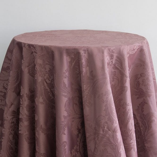 Damask 132 Tablecloths Mauve