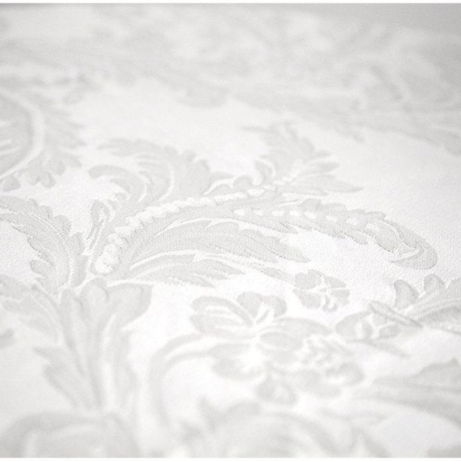 Damask Tablecloth White 90 X 90 White