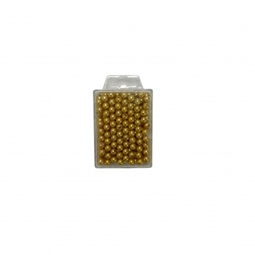 Decorative Gold Pearl Beads 8mm