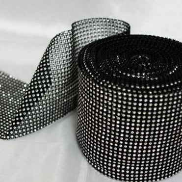 Diamante Mesh Rolls