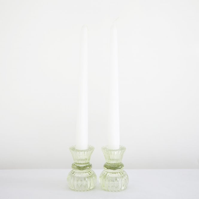Duo Nora Candle Holders Set of 2 Soft Green