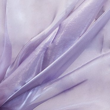 Silk Organza Fabric Victorian Lilac