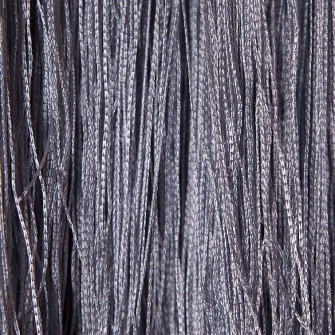 Fringe Curtains Silver