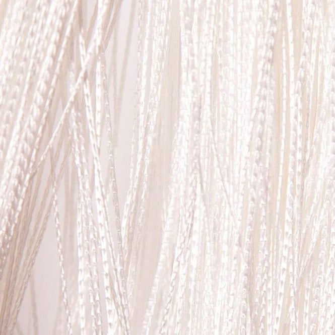 Fringe Curtains White