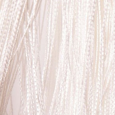 Fringe Curtains White