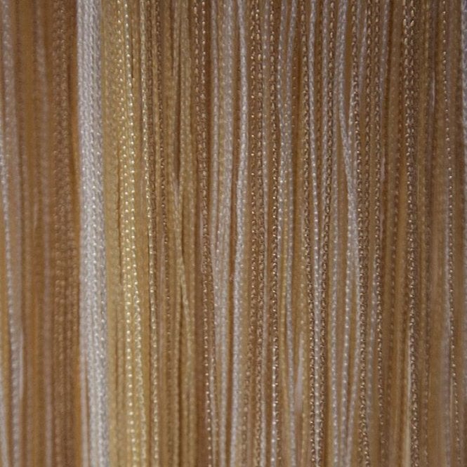 Fringe Curtains Yellow/White