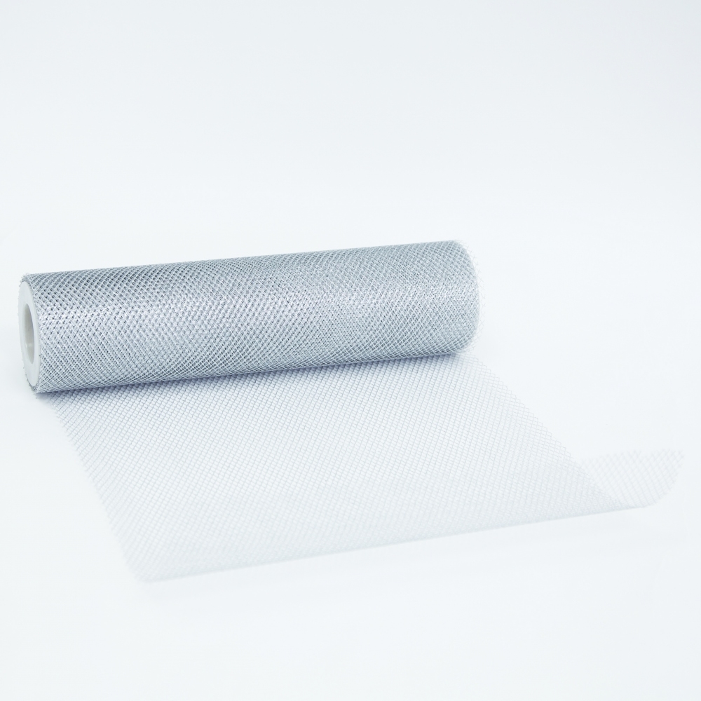 Metallic Silver Fishnet Roll (30cm x 10m) - Add a Touch of Glamour