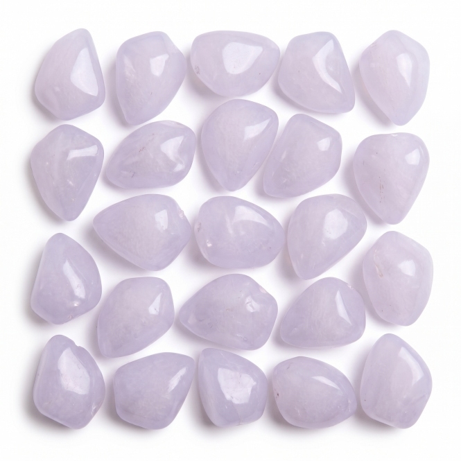 Floating Acrylic Stones White 100 Pack