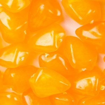 Floating Acrylic Stones Yellow 100 Pack