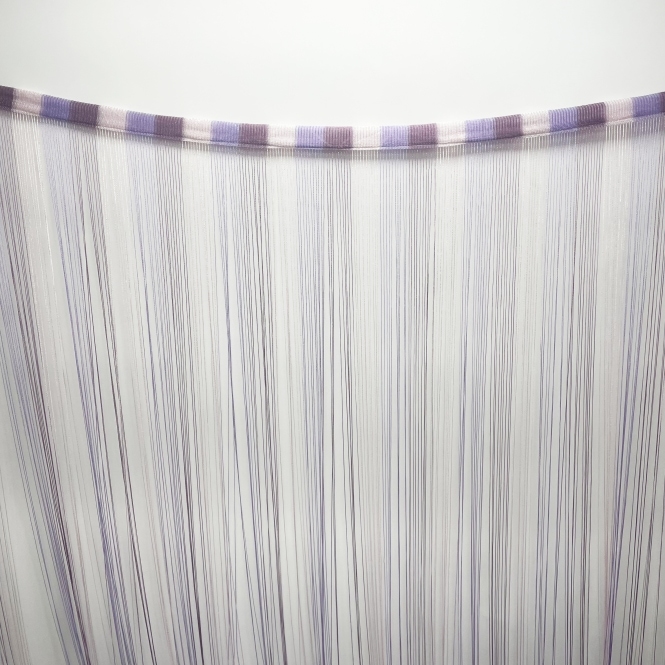 Fringe Curtains Purple/Pink