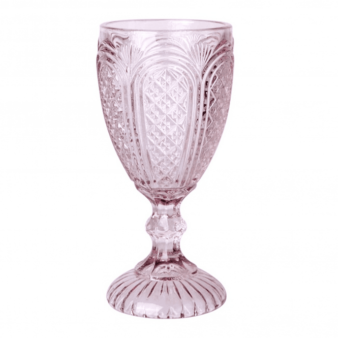 Glass Goblet 10104 Light Pink