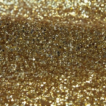 Glitter Fabric Gold 1.38m Wide
