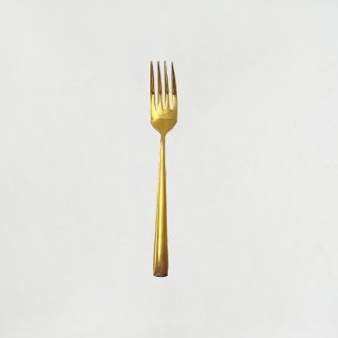 Gold Dessert Fork 10 Pack
