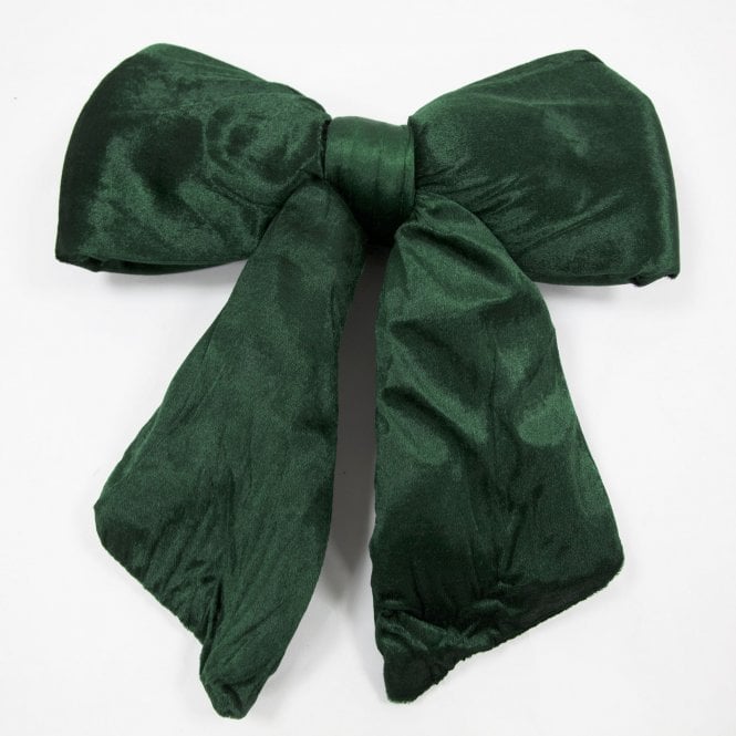 Green Hunter Velvet Plush Bow 48cm